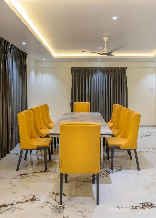Saffronstays Palm Paradise, Kalyan Khadavli - Swimming Pool With Water Slides, Gazebo And Indoor Games Padghe Exterior foto